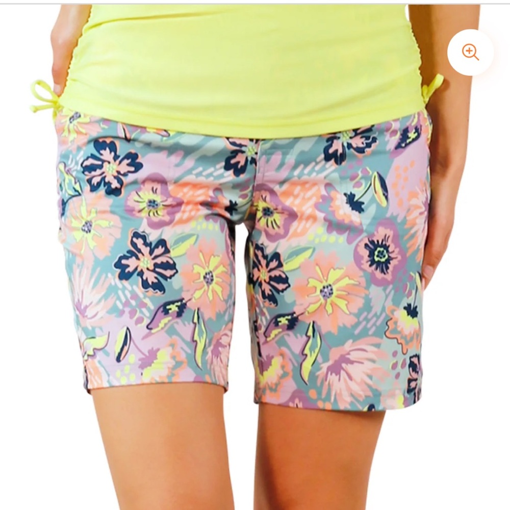 UV Skinz Floral Print Women’s Swim Boardshorts M